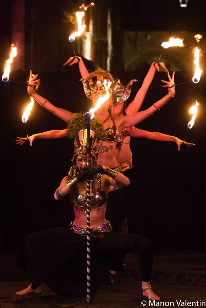 Spectacle de feu