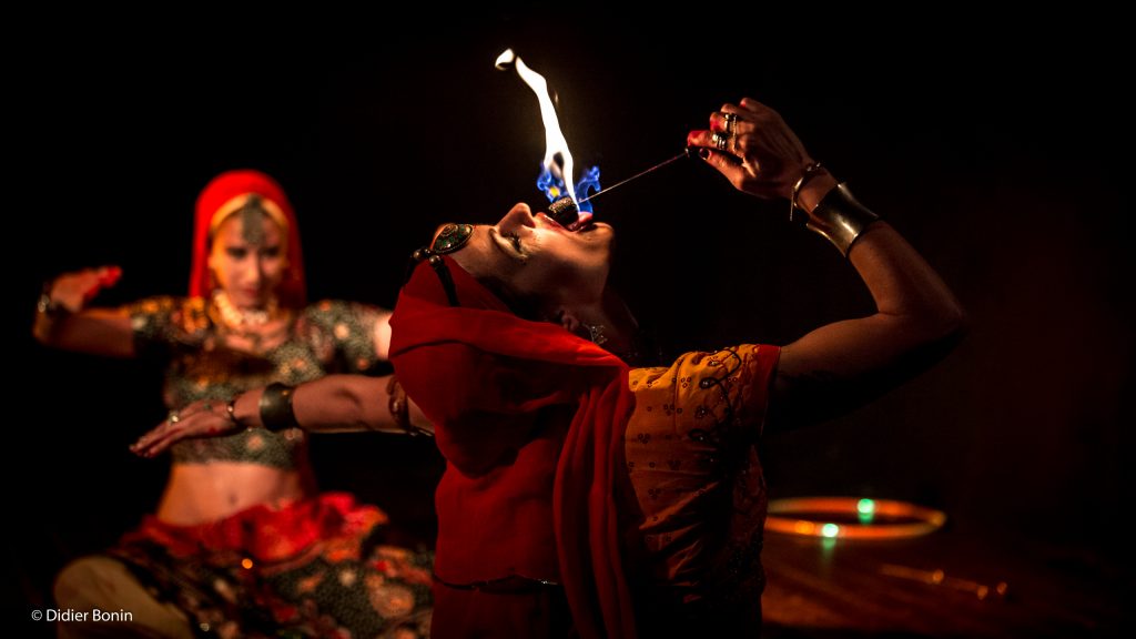 indian fusion fire show
